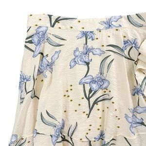 NWT Roolee Floral Tie Waist Belt XXL Plus Size Easter Modest Skirt